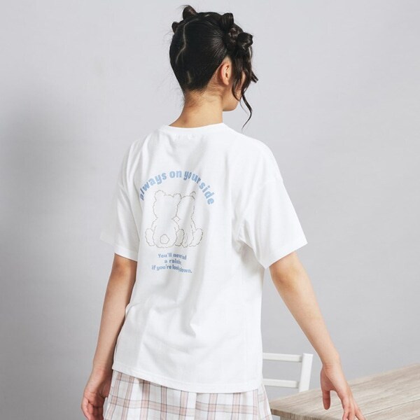 接触冷感ペアくまちゃんビッグTシャツ