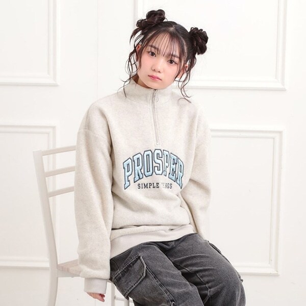 ハーフジップフリーストレーナー