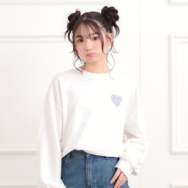 メルトハートビッグチュニックトレーナー