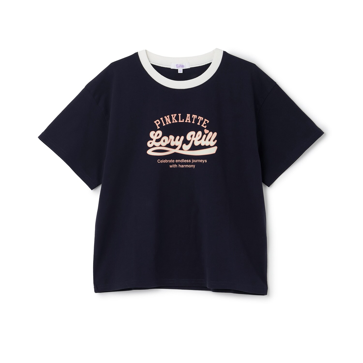 【別注】ロゴプリントリンガーTシャツ