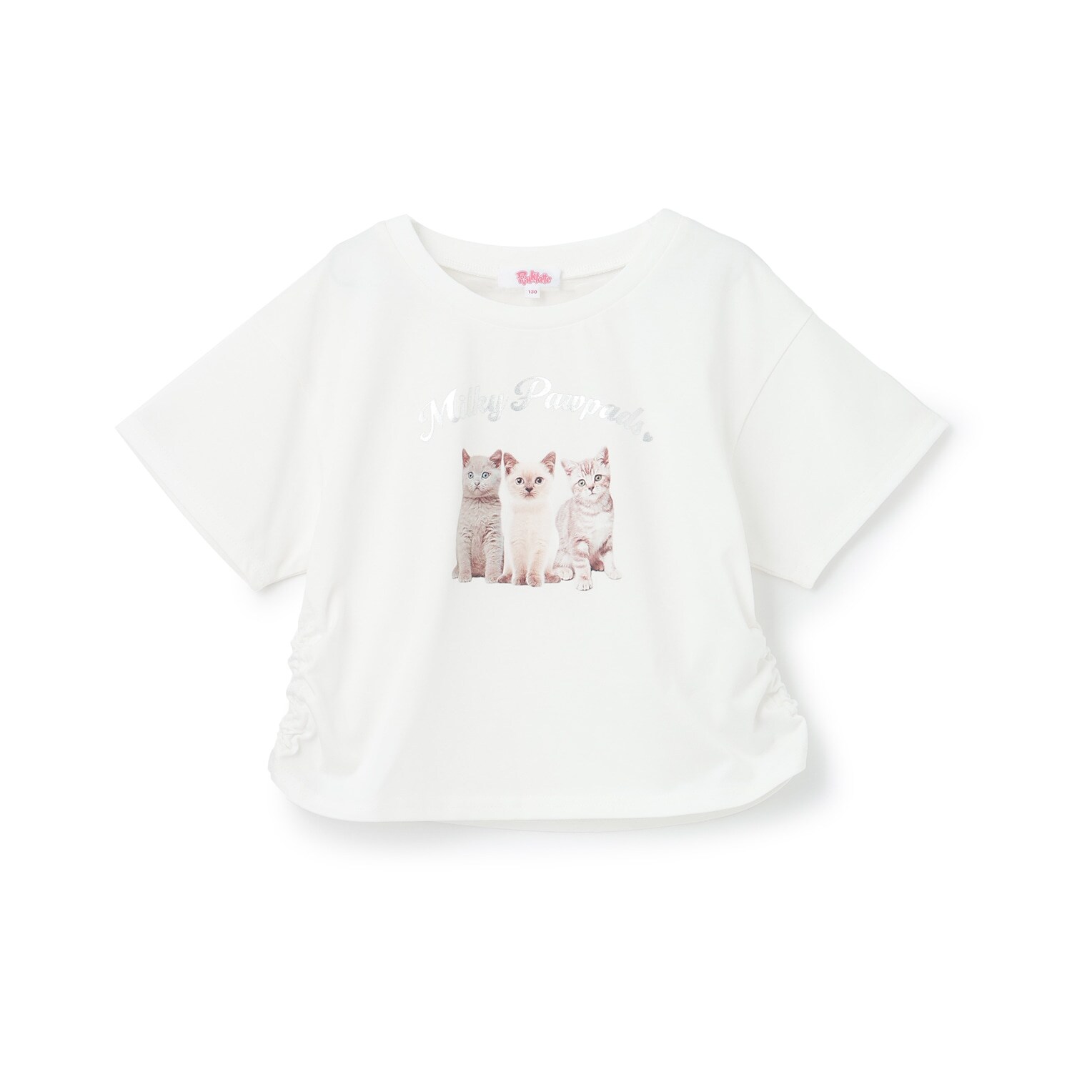 【接触冷感】ねこフォトドロスト半袖Tシャツ