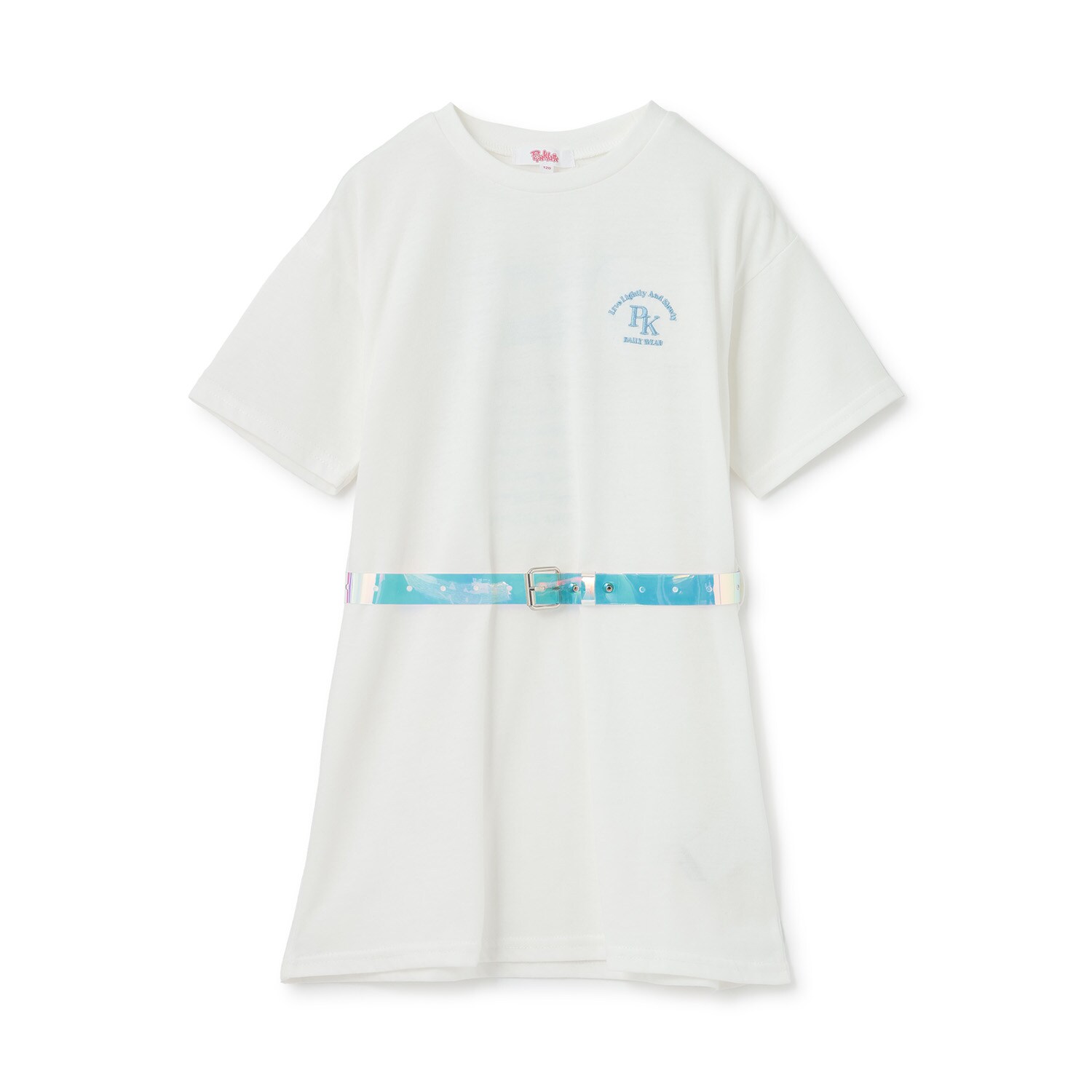 【2way・吸水速乾】クリアベルトつきTシャツ