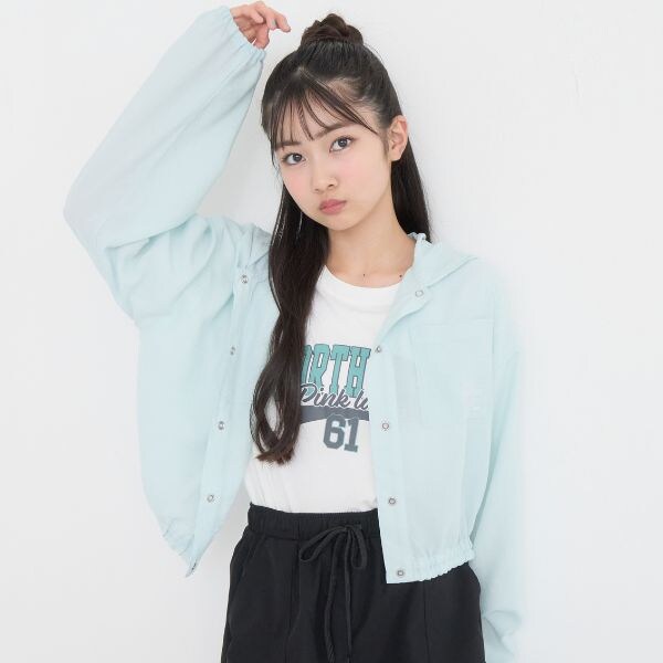 【別注】【UVカット・接触冷感】ショート丈ブルゾン