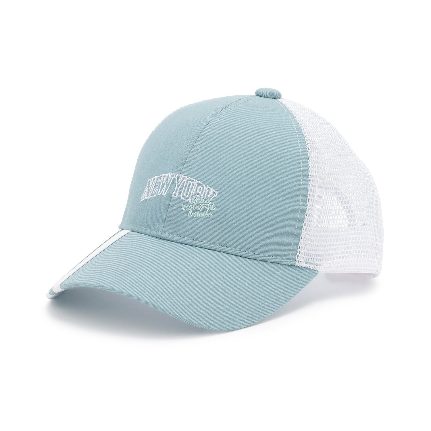 ライン入りロゴメッシュキャップ