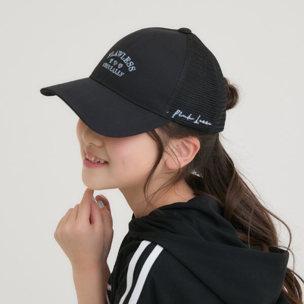 ガーリーカレッジロゴメッシュキャップ