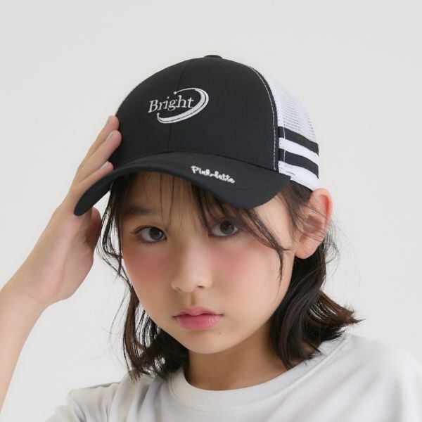 ヨコラインロゴメッシュキャップ