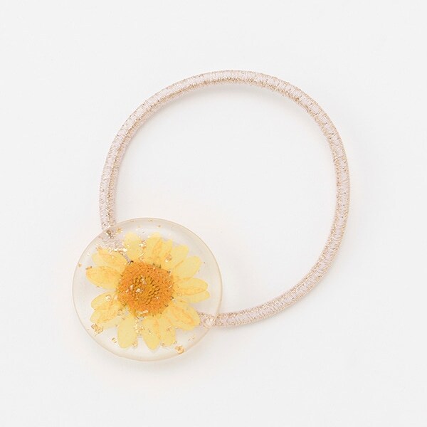 【ヘアゴム】【オーシャン＆グラウンド】 ヘアゴムヒマワリ