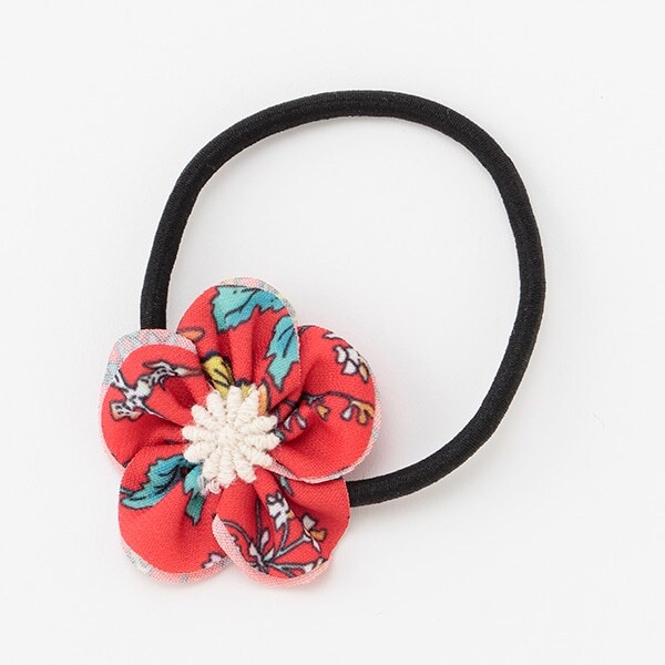 【ヘアゴム】【オーシャン＆グラウンド】 ヘアゴムフラワーフラワー