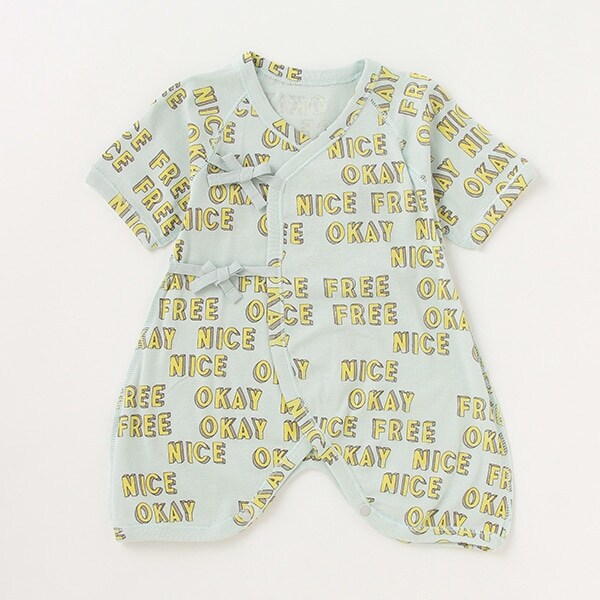 【肌着】【オーシャン＆グラウンド】コンビ肌着Good Words