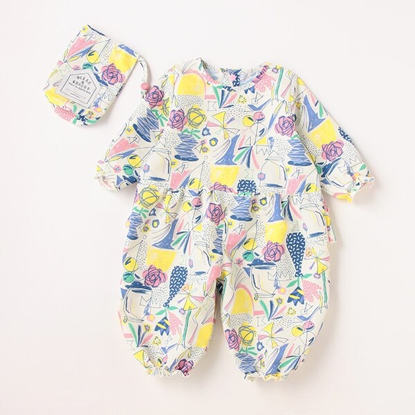 【ベビー雑貨】【オーシャン＆グラウンド】ベビーGIRLS砂場着