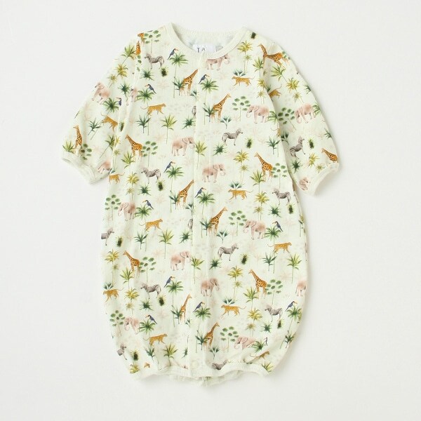 【カーバーオール/ロンパース】【オーシャン＆グラウンド】BOYS総柄2WAYドレス