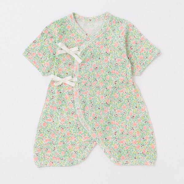 【肌着】【オーシャン＆グラウンド】コンビ肌着Rose millefeille