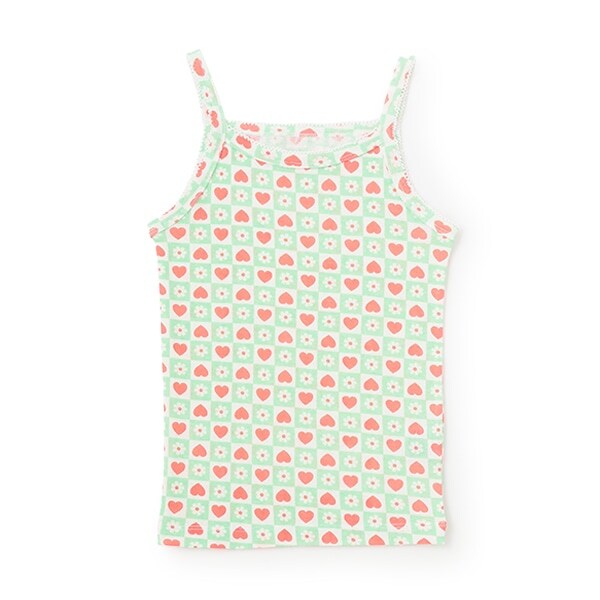 【オーシャン＆グラウンド】キャミソール Heart&Flower