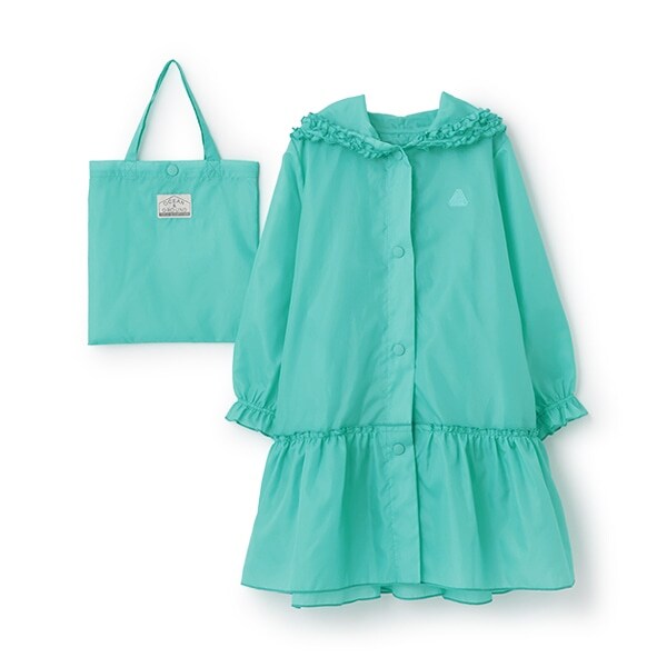 【オーシャン＆グラウンド】フリルレインコート