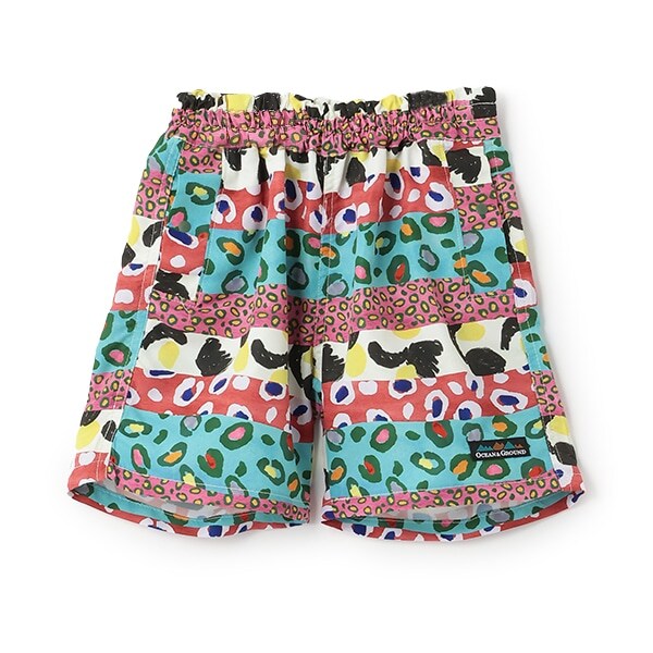 【オーシャン＆グラウンド】ウミヤマソウガラ夏ショーツ