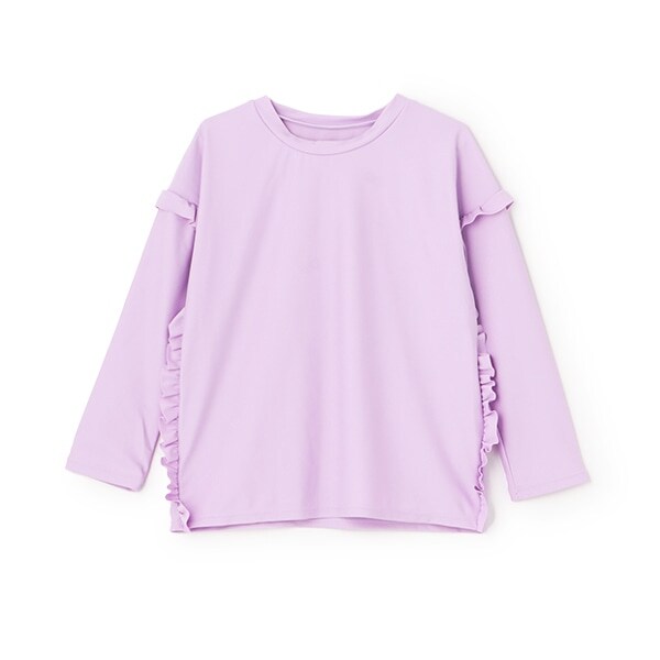 【SWIM】【オーシャン＆グラウンド】フリルラッシュガード