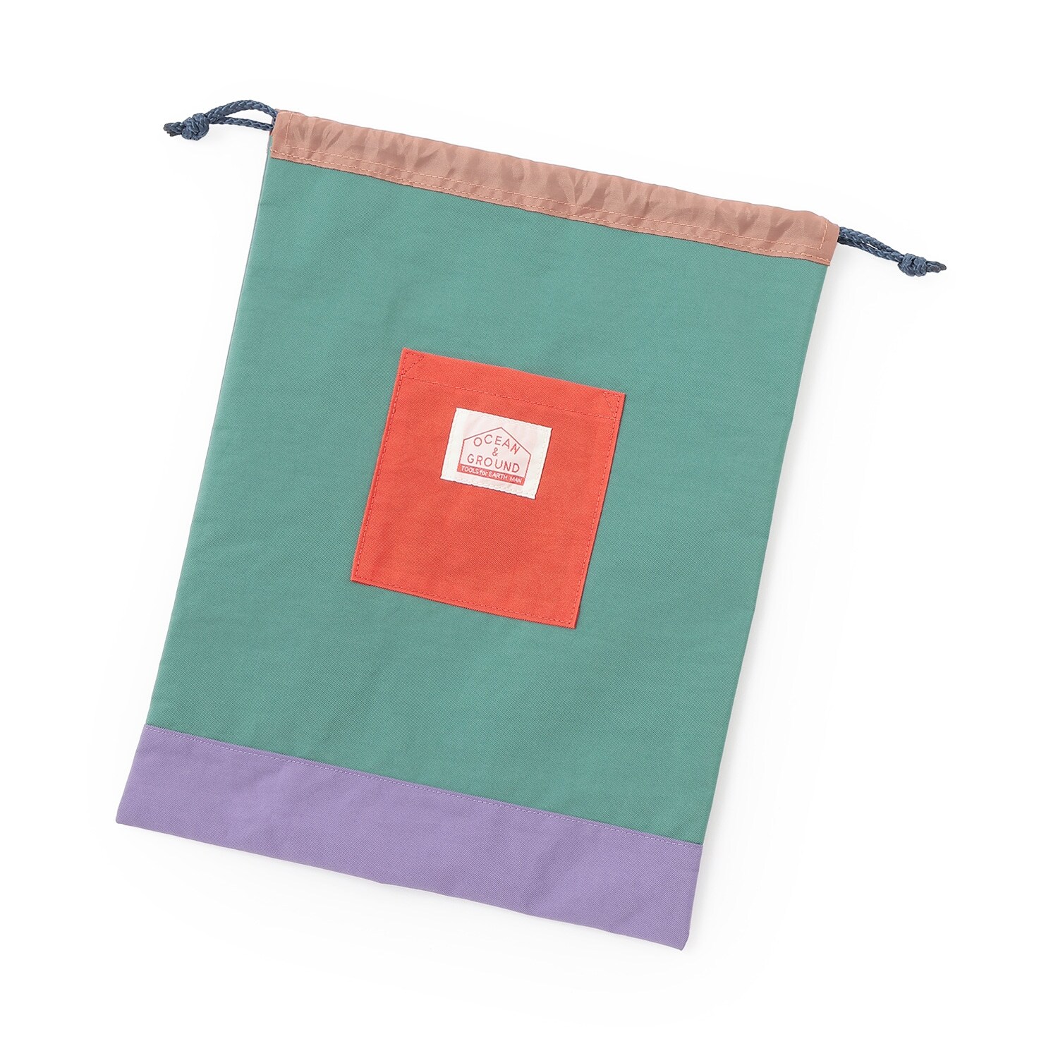 【オーシャン＆グラウンド】巾着大 MULTI