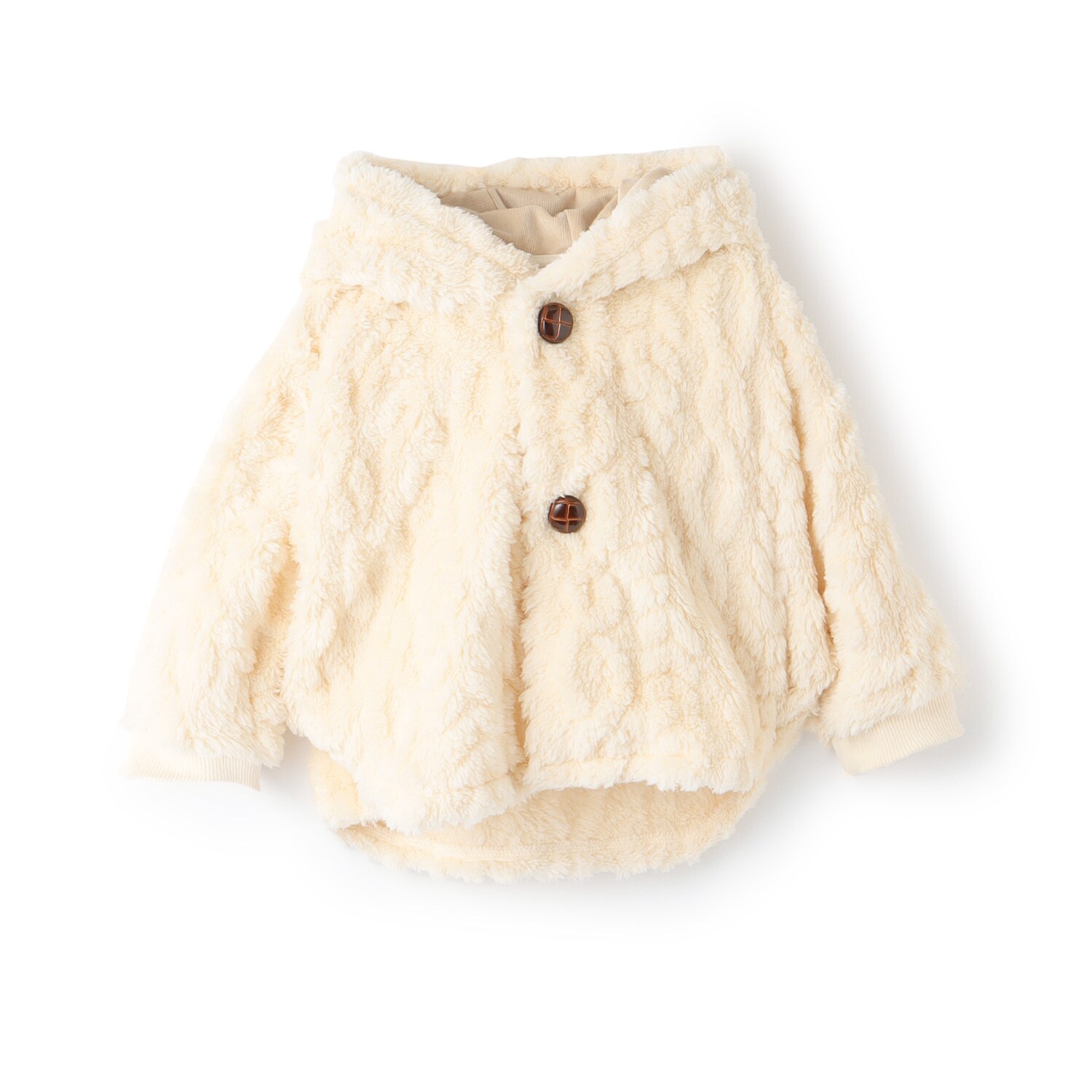 【LaStella】ミミツキアニマルベビーマント