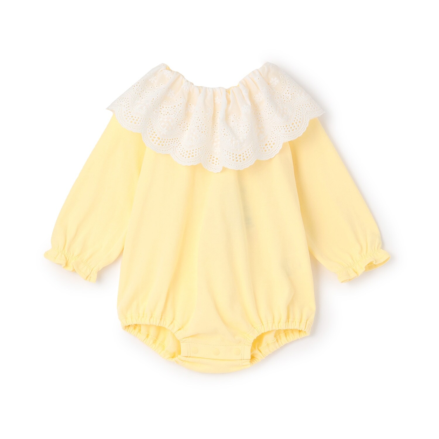 【LaStella】スカラップカラーバルーンボディシャツ