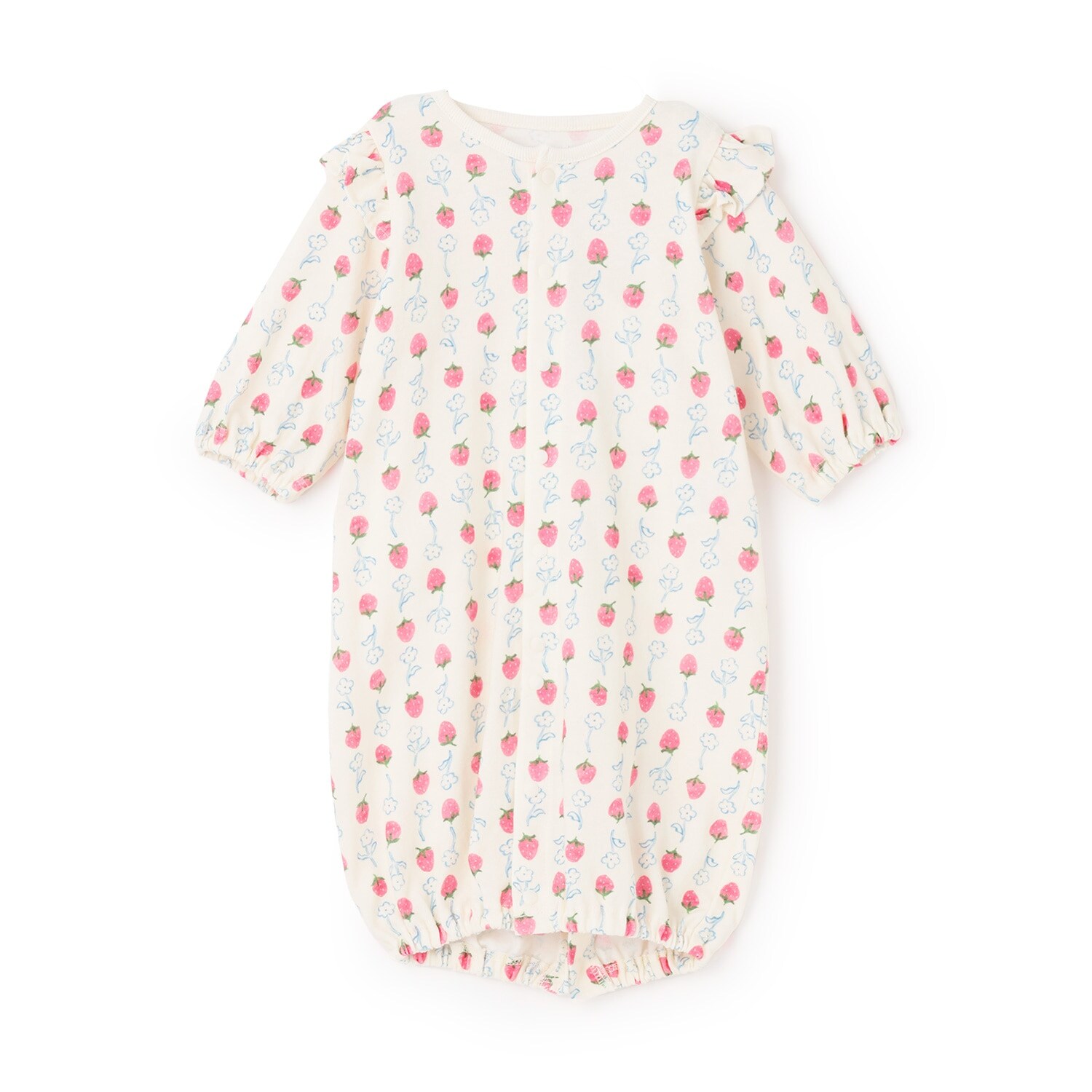 【LaStella】ソウガラフリルショルダー2WAYドレス