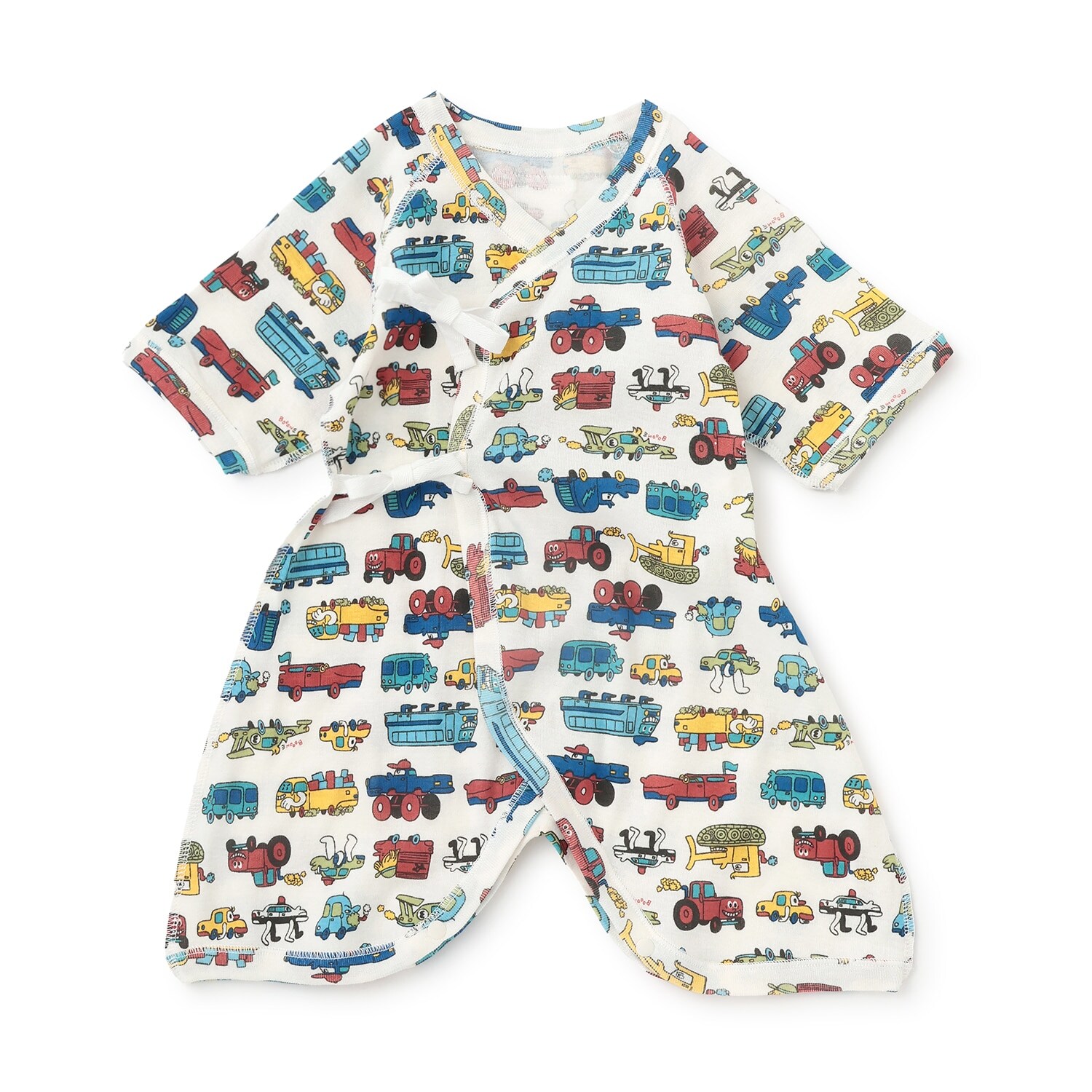 【オーシャン＆グラウンド】コンビ肌着 Funny Car