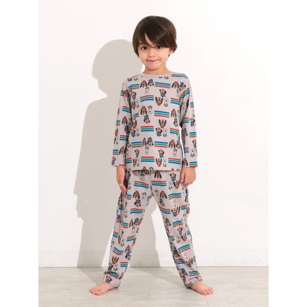 【オーシャン＆グラウンド】ソウガラBOY’S長袖パジャマ