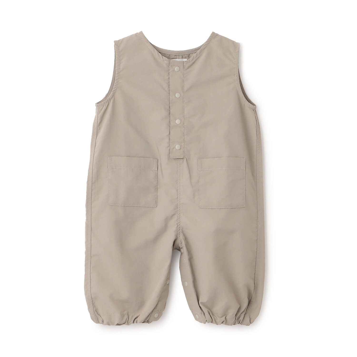 【LaStella】ナイロン撥水サロペット