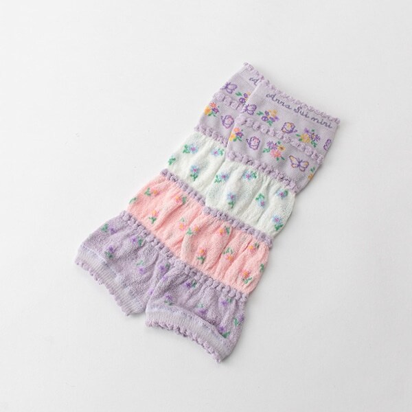 蝶ジャカードベビーレッグウォーマー