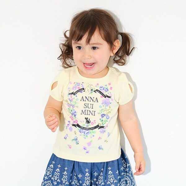 花ドリーミー半袖Tシャツ