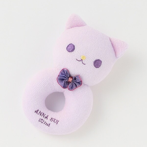 ネコモチーフリングラトル【日本製】