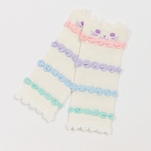 ネコ耳ベビーレッグウォーマー【日本製】