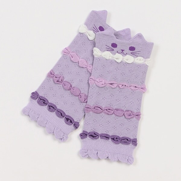 ネコ耳ベビーレッグウォーマー【日本製】