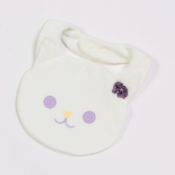 ネコ顔スタイ【日本製】