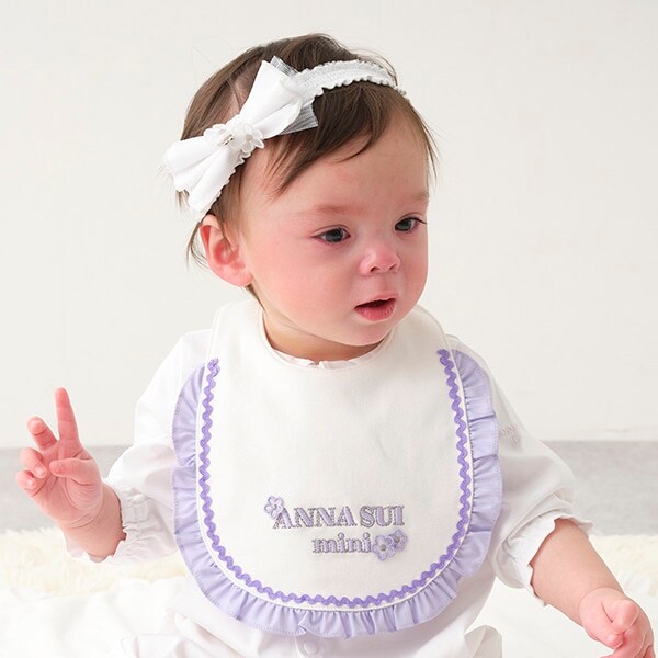 立体ロゴ刺しゅうスタイ