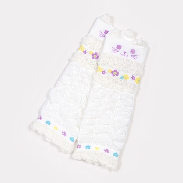 ネコ耳ベビーレッグウォーマー【日本製】