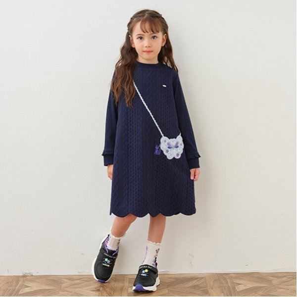 ファーバッグトロンプルイユワンピース