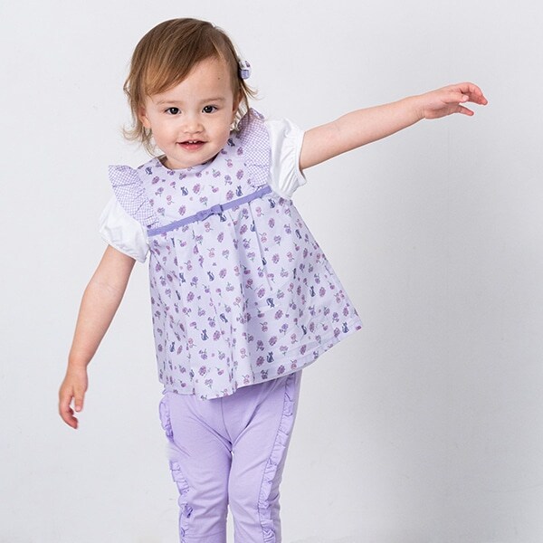 ミニフラワー柄スタイドレス