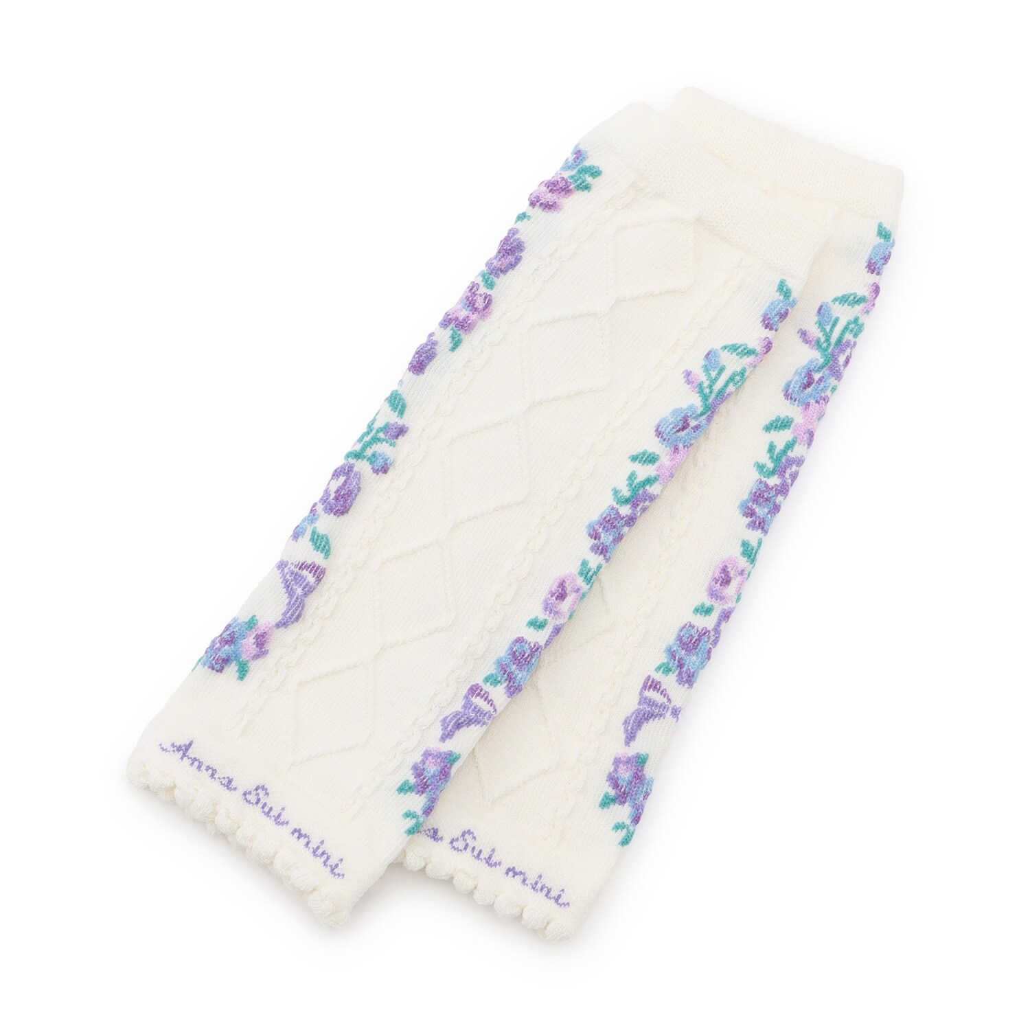 花柄ベビーレッグウォーマー