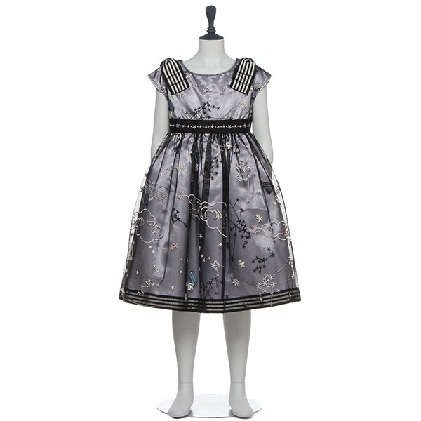 星座刺しゅうチュールドレス