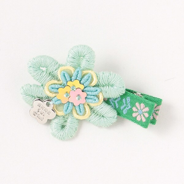 お花ヘアクリップ【日本製】