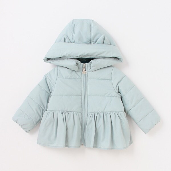 【はっ水】ネコ耳中綿コート