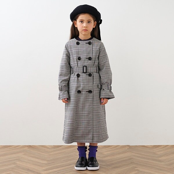 衿取り外しトレンチコート