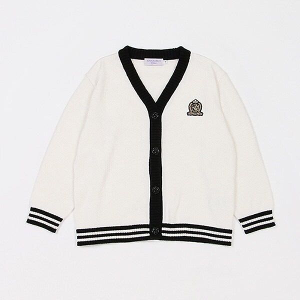 カレッジニットカーディガン