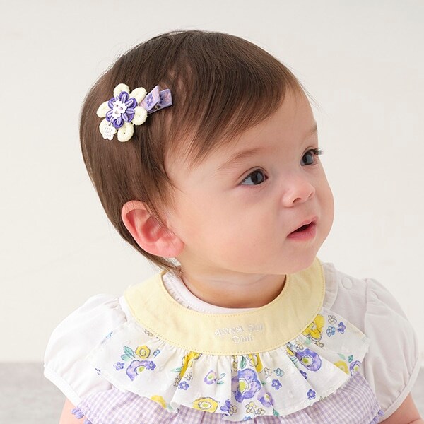 お花ヘアクリッップ【日本製】