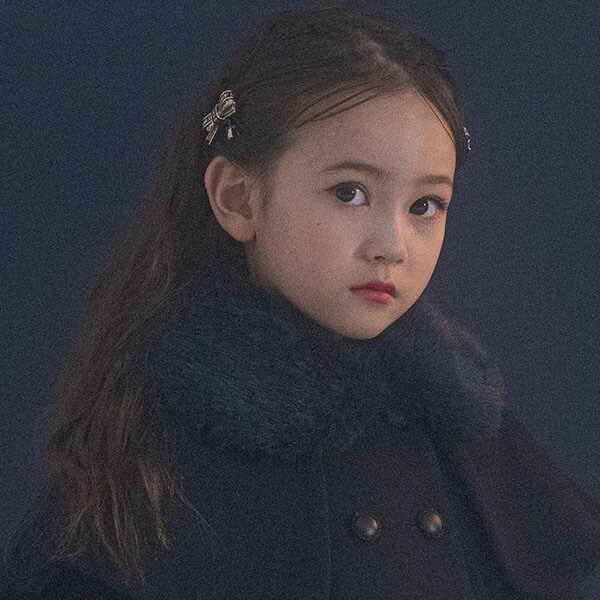 金属リボンヘアクリップ