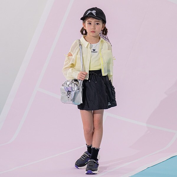 ギャザーポケットカーゴスカパン