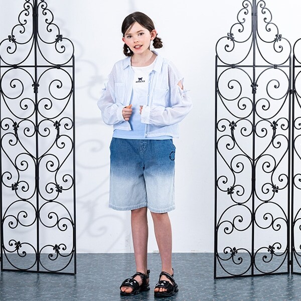 グラデーションハーフパンツ