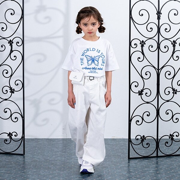 ベルトポーチつきワイドパンツ