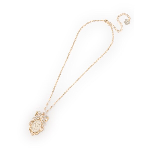 金属モチーフネックレス