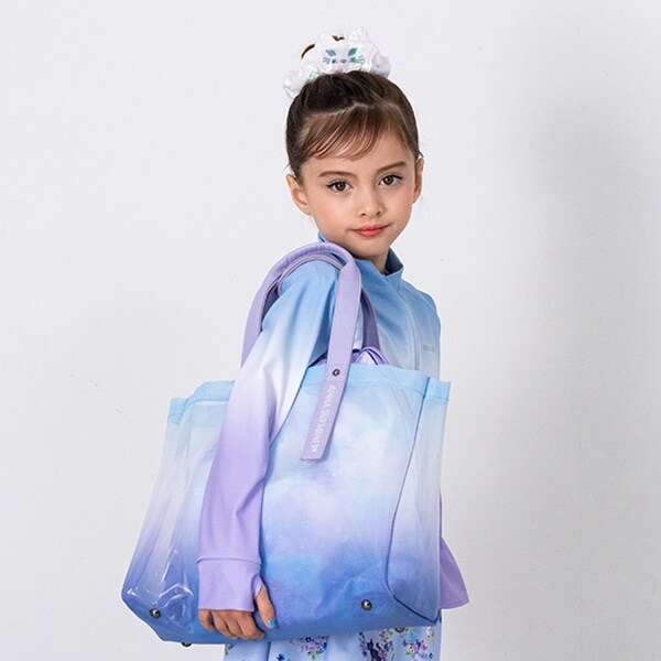 【SWIM】ナップサック付きメッシュバッグ